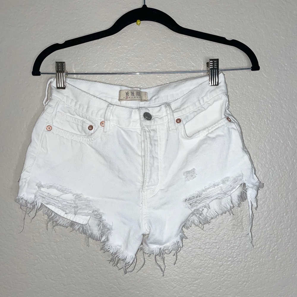 Free people white  shorts